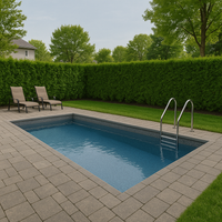 GoPool Solena™ 8' X 16' - Inground Pool Kit with Steel Panels