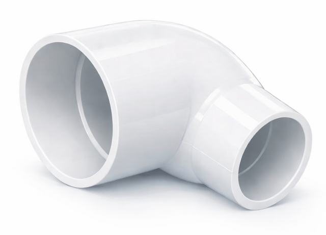 Coude Réducteur 90° (Collé X Collé) - PVC Schedule 40 Blanc