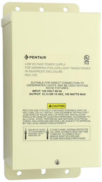 Transformateur Pentair 12V, 13V & 14V - 100W