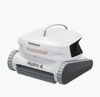 Poolmate Hydro 4 Combo Filaire & Batterie - Robot Nettoyeur pour Piscine Creusée