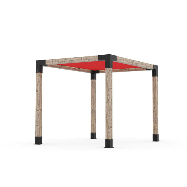 Pergola Kit with SHADE SAIL for 6x6 Wooden Posts