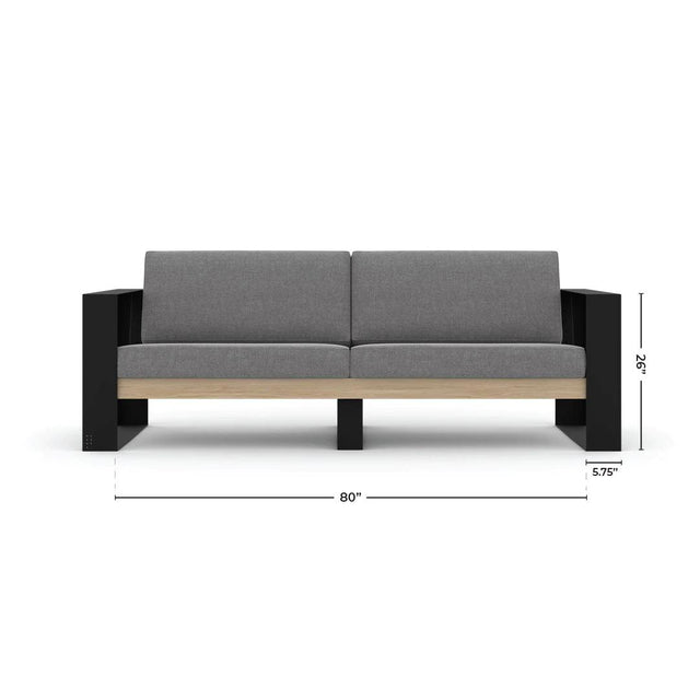 Modern Muskoka Sofa Set with Cushions