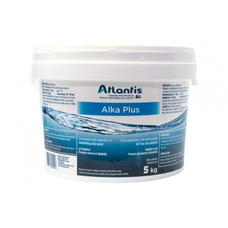 Atlantis ALKA PLUS 5 KG - Augmentateur d’Alcalinité pour Piscine