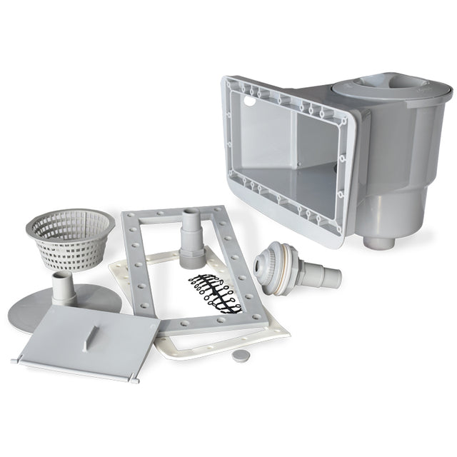 Skimmer de pared de boca grande para piscina de agua salada