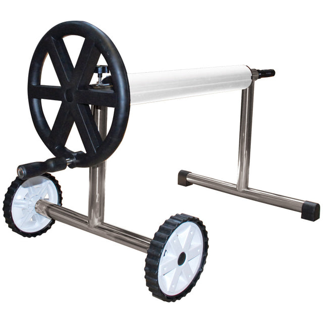 Enrollador de cubierta solar para piscina enterrada de acero inoxidable (tubo no incluido)