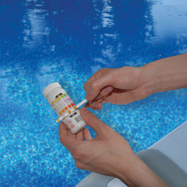 Tiras de prueba 5 en 1 (50) (pH, cloro libre, cloro total, alcalinidad, dureza total)