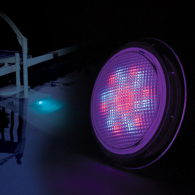 Luz de piscina universal: luz LED ultra brillante