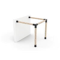Kit de pergola à montage mural de toute taille pour poteaux en bois 6x6