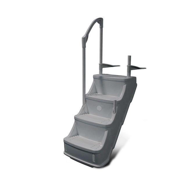 Escaleras regulables para piscinas elevadas