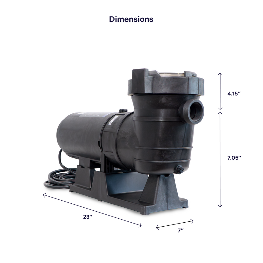 AG1 1.5HP à 2 Vitesses avec Minuterie