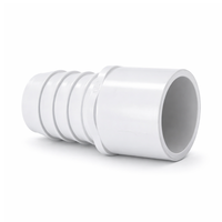 Adaptateur (Coché X Collé Mâle) - PVC Schedule 40 Blanc