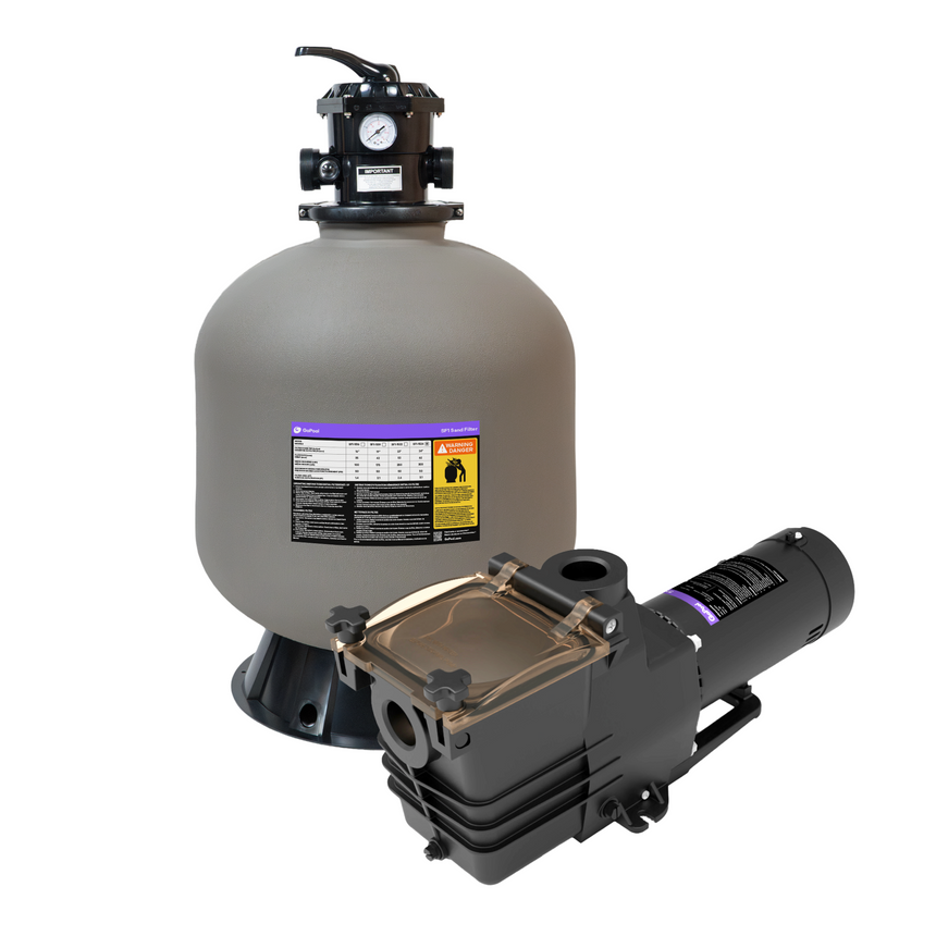 IG1 1.5HP à 1 Vitesse + SF1 24" (Raccords inclus)