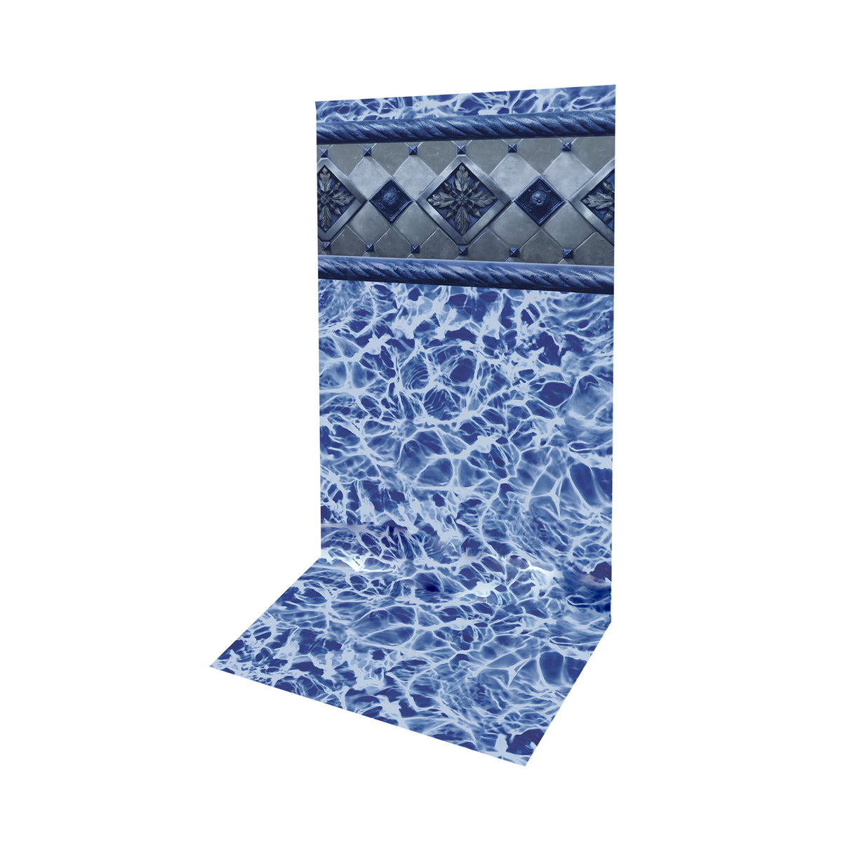 Bayview Unibead 8' Round & Wall 52'' - Above Ground Pool Liner