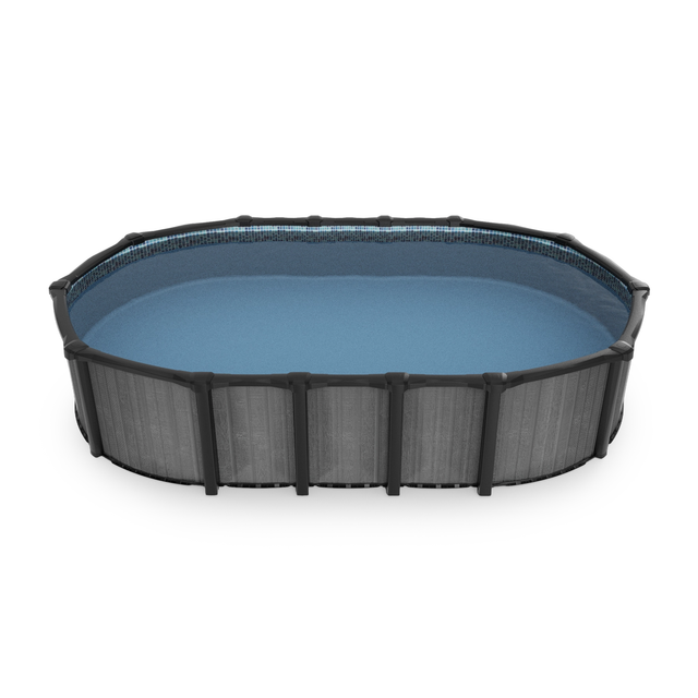 Fieldstone 12'x15' Ovale & Mur 52"