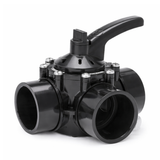 Valve 3 voies en PVC 1.5" X 2"
