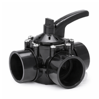 Valve 3 voies en PVC 1.5