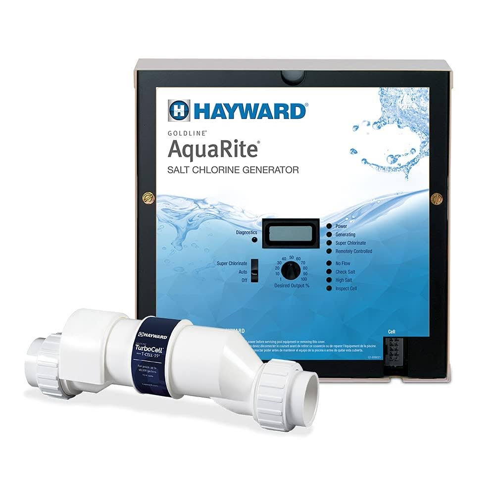 Hayward AquaRite 900 ExpertLine (150 000 L / 40 000 Gal) - Système au sel pour Piscine Creusée