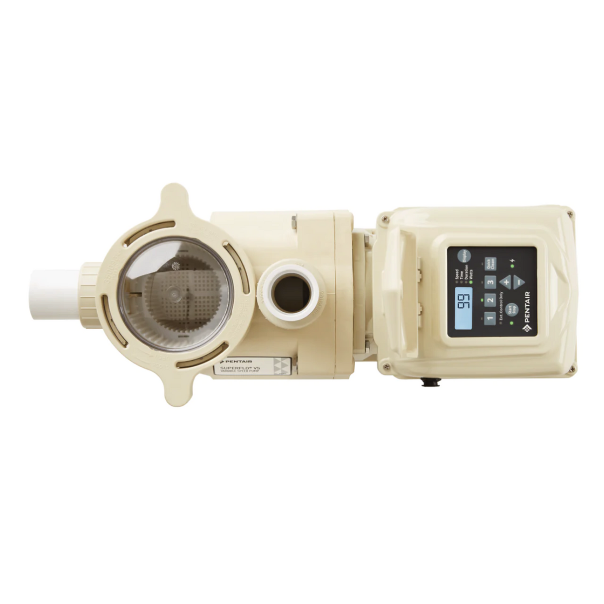 Pentair SuperFlo VST 1.5 HP à Vitesse Variable - Pompe pour Piscine Creusée