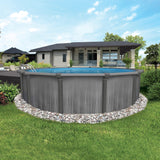 GoPool Greyson Full Resin 24' Round & 52" Wall - Above Ground Pool