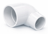 Coude Réducteur 90° (Collé X Collé) - PVC Schedule 40 Blanc