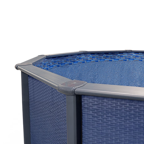GoPool SKY en résine de 12' Ronde & Mur 52" - Piscine Hors Terre