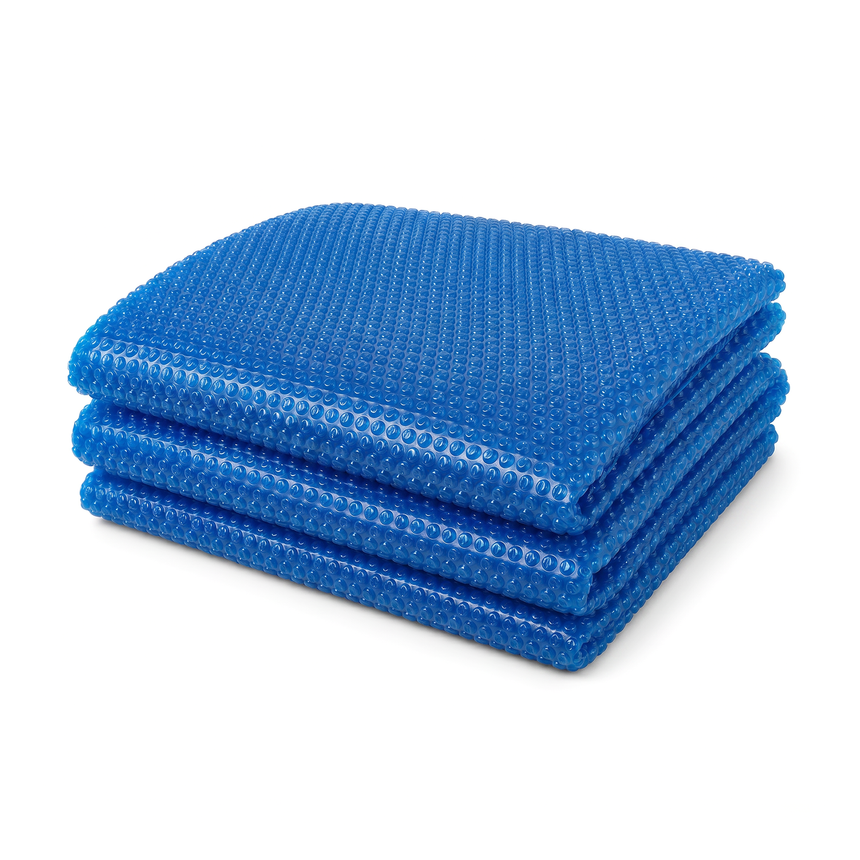 7 mil Blue Solar Cover – 12' x 24' Oval
