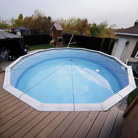 Système d'Élastiques pour Filet Mesh de Piscine Hors-Terre