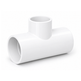 Reductor TEE (Pegado X Pegado X Pegado) - PVC Schedule 40 Blanco
