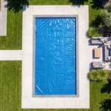7 mil Blue Solar Cover – 24' x 44' Rectangular