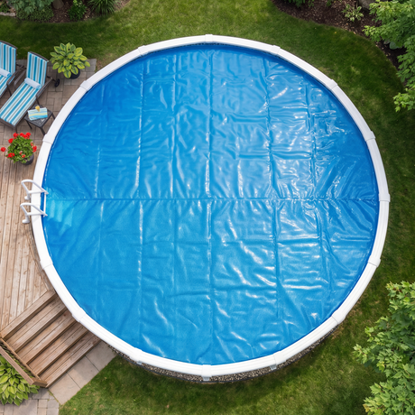 7 mil Blue Solar Cover – 12' Round