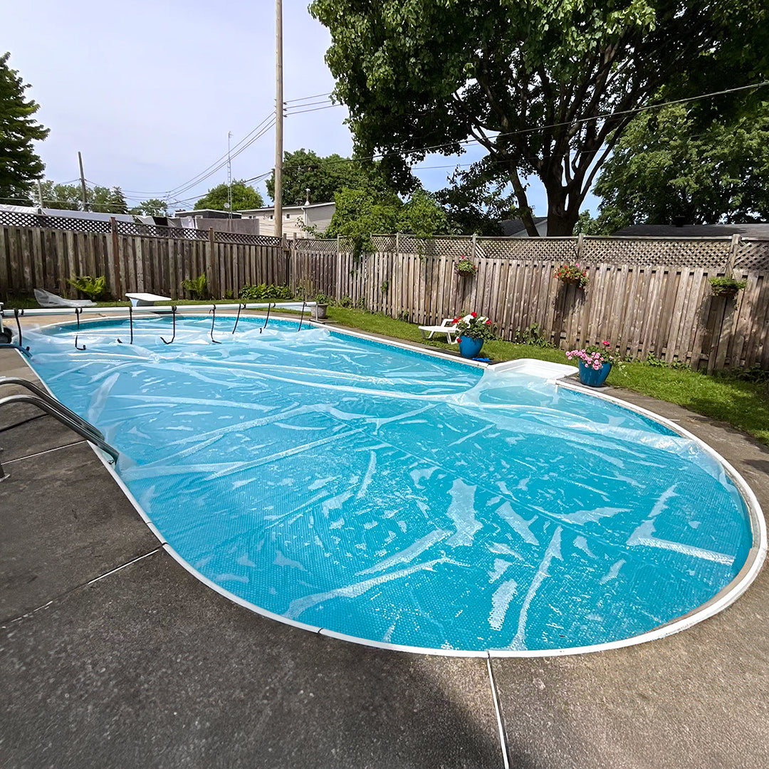 PREMIUM Solar Cover 11mil Clear - 18' x 33' oval