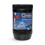 Cloro granulado estabilizado Onyx Quantum Shock 90% con alumbre y cobre - 1 kg