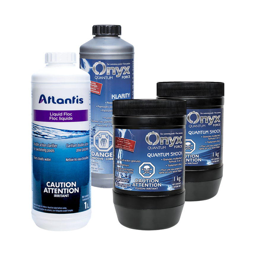 Premium Cloudy Water Treatment Kit (up to 50,000L)