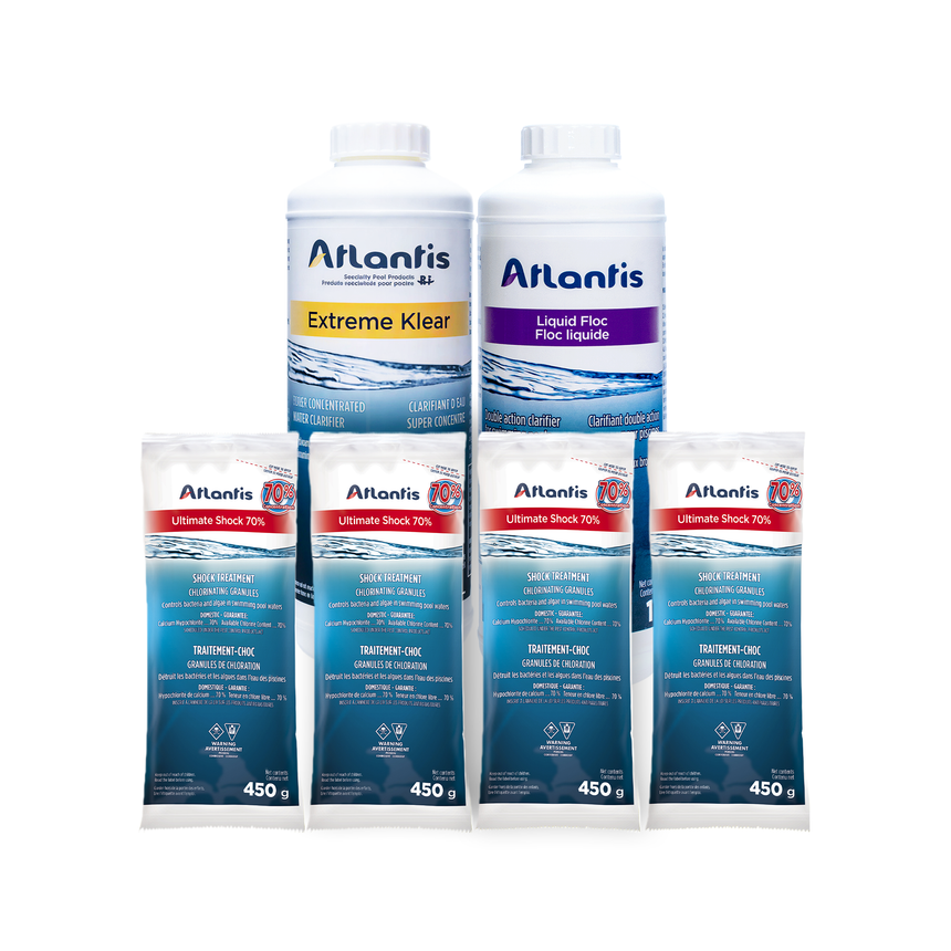 Basic Cloudy Water Treatment Kit (up to 50,000L)