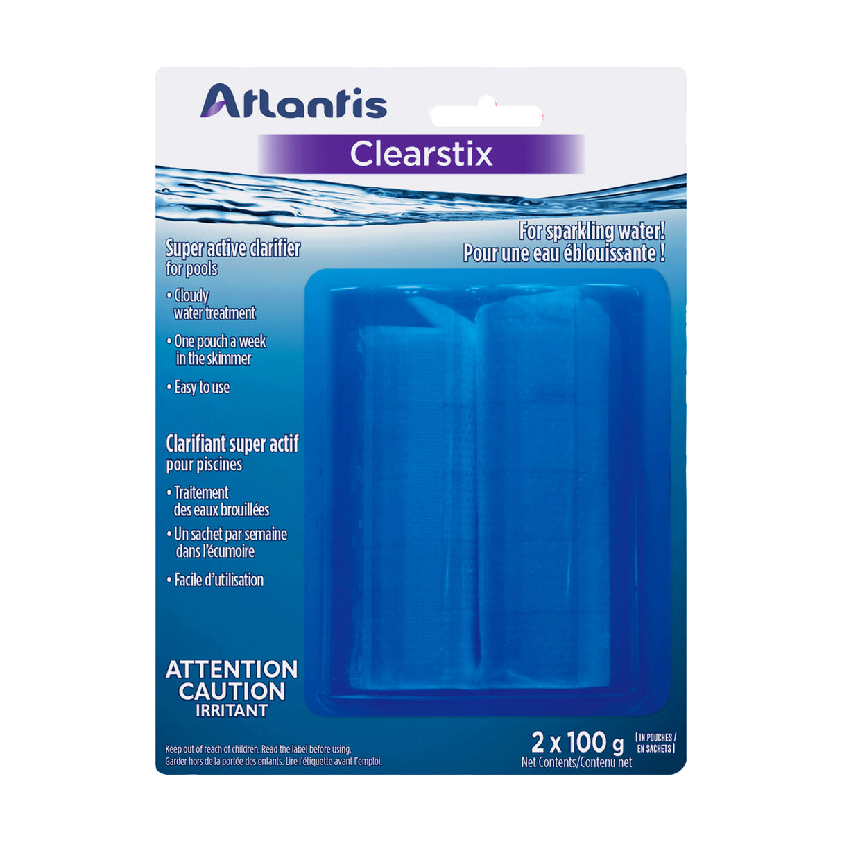 Atlantis CLEARSTIX 700g - Super active clarifier sticks for Pool