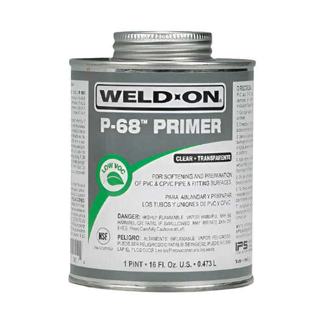 Apprêt clair de Weld-ON P-68 - 1/4 Pinte