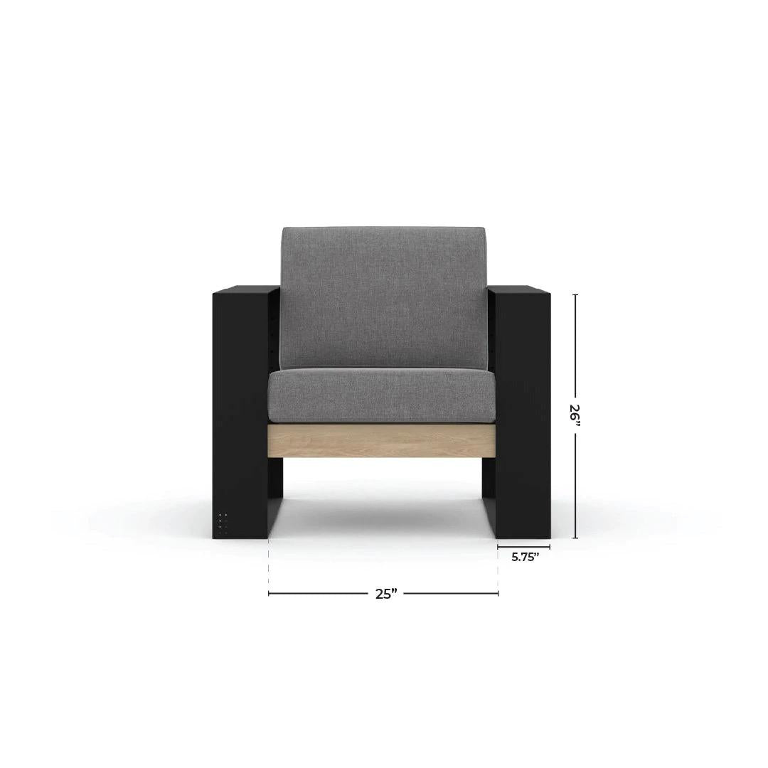 Pequeña silla moderna Muskoka CON COJINES 