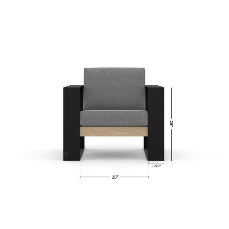 Pequeña silla moderna Muskoka CON COJINES 