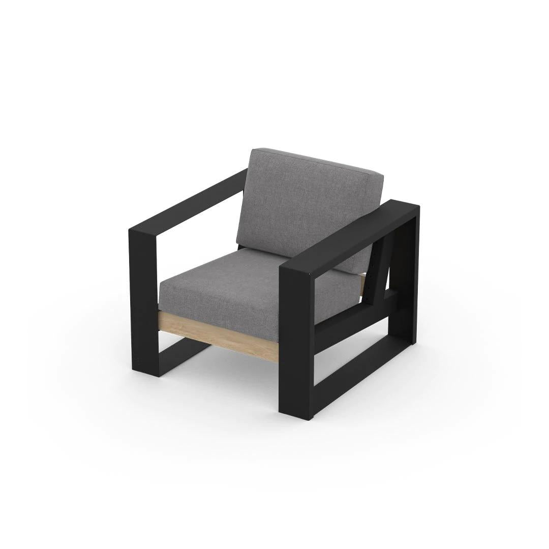 Petite chaise Muskoka moderne AVEC COUSSINS