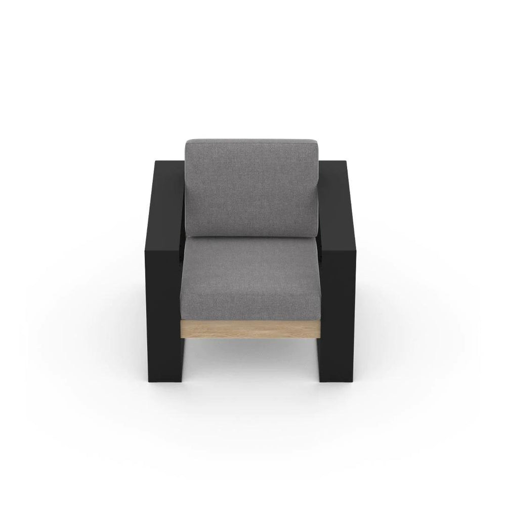 Small modern Muskoka chair with cushions