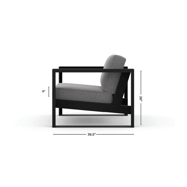 Pequeña silla moderna Muskoka CON COJINES 