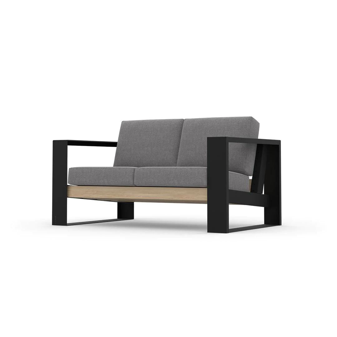 Conjunto de sofá de dos plazas moderno Muskoka con cojines 