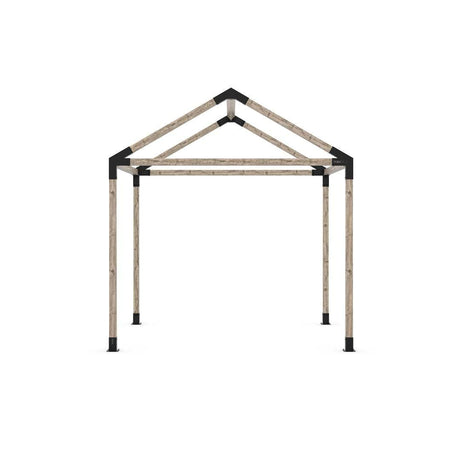 GRID 30 Kit pérgola sencilla para postes de madera 4x4