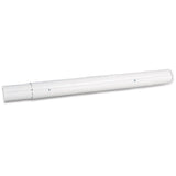 Tubo telescópico para enrollador de toldo solar de 3 pulgadas x 8 pies