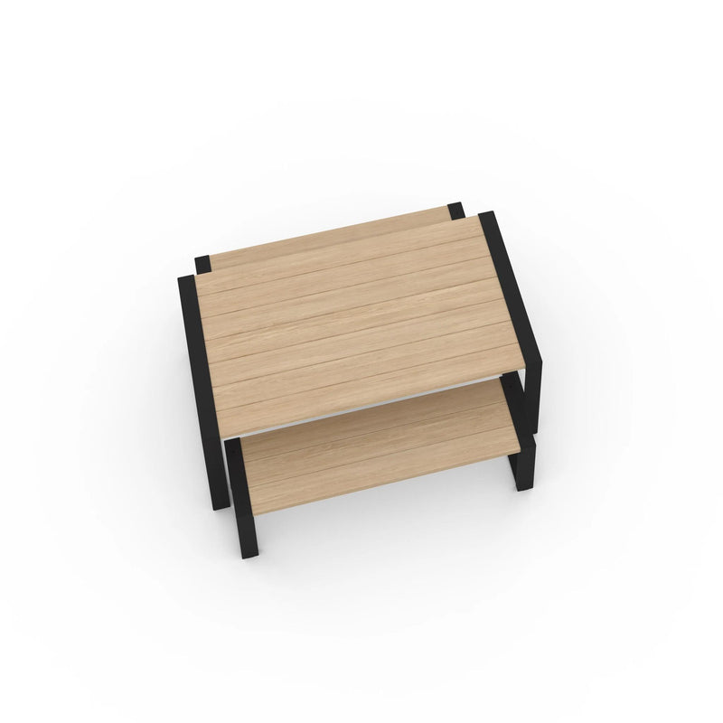 Moderno juego de comedor para exteriores Muskoka de 3 piezas