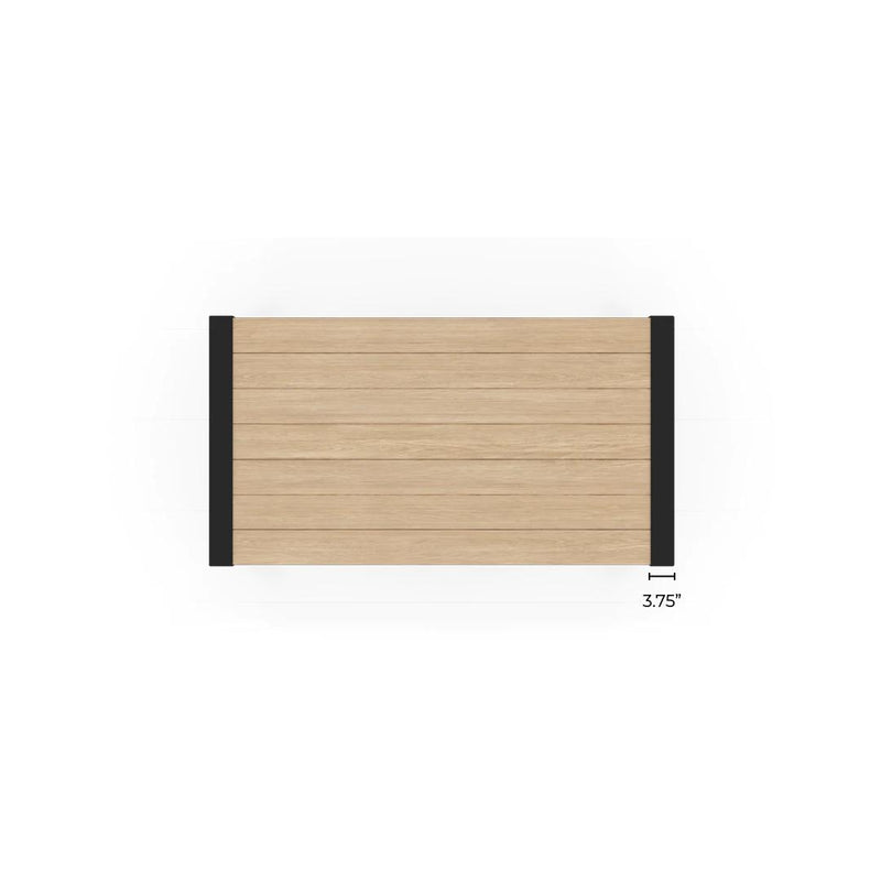 Moderno juego de comedor para exteriores Muskoka de 3 piezas